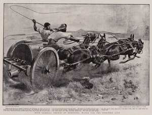 With General French at Rensburg, Water for the Fighting Line